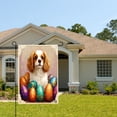 thumbnail image 2 of Amhnf Cocker Spaniel With Colorful Easter Eggs Garden Flag For Home Outdoor Garden Yard Decor 12x18 inch, 2 of 5