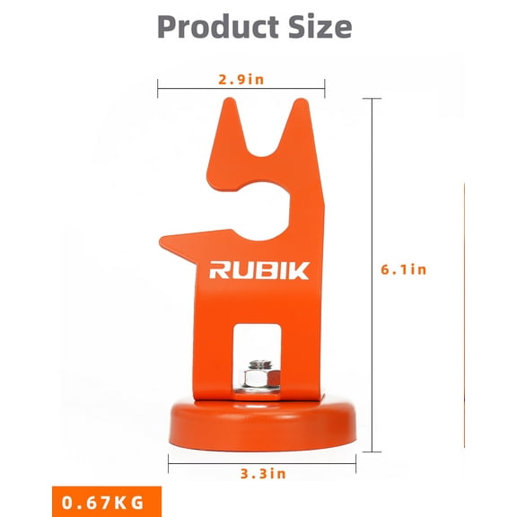 RUBIK Tig Torch Holder with Strong Magnetic Base,Metal Holder Welding Stand for Welding Torch