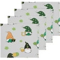 thumbnail image 2 of Coolnut St. Patrick's Day Gnome Washcloths 6 Pack, Highly Absorbent Soft Cotton Fingertip Towels for Bathroom, Kitchen, Gym, Spa, Home Decor, 12 x 12 Inch Washcloth Gift, 2 of 7