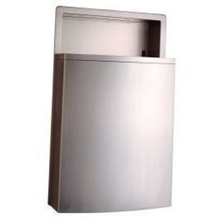 

Bobrick B-43644 Conturaseries Recessed Waste Receptacle - Stainless Steel