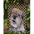 thumbnail image 3 of Carolines Treasures SC9529GF Border Terrier Halloween Candy Corn Flag Garden Size, 3 of 3