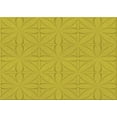 thumbnail image 1 of Ahgly Company Machine Washable Indoor Rectangle Transitional Dark Golden Rod Brown Area Rugs, 3' x 5', 1 of 7