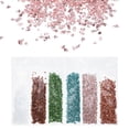 thumbnail image 1 of Uxcell 6Pcs Chips de vidrio triturado de alto brillo, chips de vidrio irregulares de 1.06 oz, transparente, dorado, verde, azul, rosa, marrón, 1 of 7