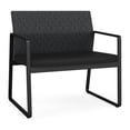 thumbnail image 1 of Chaise d'Attente pour Réception Gansett / Acier Noir / Gris Foncé / Noir, 1 of 7