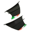 thumbnail image 2 of Wailet de Moto, Remplacement Direct par Abrasion Spoiler Latéral Imperméable de Moto 2PCs Réduction de la Résistance à l'Air pour le Style de Fibre de Carbone Mat de Moto, 2 of 8