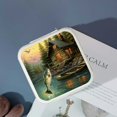 thumbnail image 4 of Autua Fish Cabin Canoe Jewelry Storage Box for Necklaces, Rings, Earrings - Friendship Day Gift White, 4 of 5