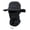 Black, variant on Misright Quick Drying Fisherman Hat Sun Protections Neck Shielding Cap For Men Women