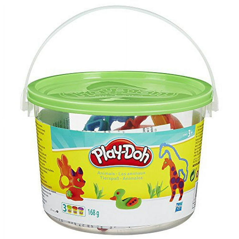 Play-Doh Imagine Animals Storage Set, 22 Accessories, Arts and Craft  Activities for Kids 3 Years & Up, Animal Toys