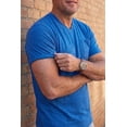 thumbnail image 4 of KingSize Men's Big & Tall Shrink-Less Lightweight V-Neck Pocket T-Shirt, 4 of 5