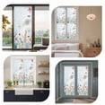 thumbnail image 7 of Coastal Blue Window Privacy Film, Ocean Coral Starfish Shell Nautical Seagrass Static Cling UV Sun Blocking Heat Control Window Tint, Non-Adhesive One Way Windows Privacy Cover 17.7''x78.7'', 7 of 7