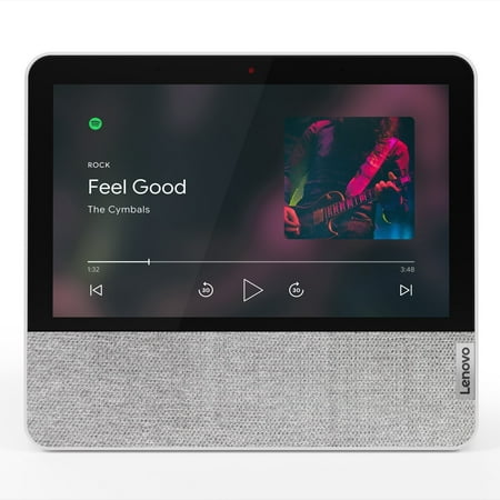Lenovo - 7" Smart Display with Google Assistant - Blizzard White