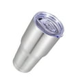 thumbnail image 3 of 30oz Double Wall Stainless Steel Large Tumbler, Slider Lid, 3 of 6