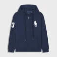 thumbnail image 2 of Nueva llegada otoño/invierno sudadera de hombre cárdigan de manga larga casual con capucha ropa de hombre etiqueta original RL, 2 of 5