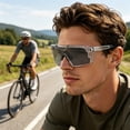thumbnail image 4 of Yardvibe Polarized Safety Glasses for Men Women, 2.4"x6"x4.7" UV400 Photochromic Impact Resistant PC Lens Transition Sunglasses for Sports & Work (Gray), 4 of 5