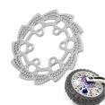 thumbnail image 1 of Motorcycle Rear Brake Disk, Aluminum Alloy Rear Brake Disk RC Motorcycle Accessory For LOSI 1:4 Promoto MX, 1 of 8