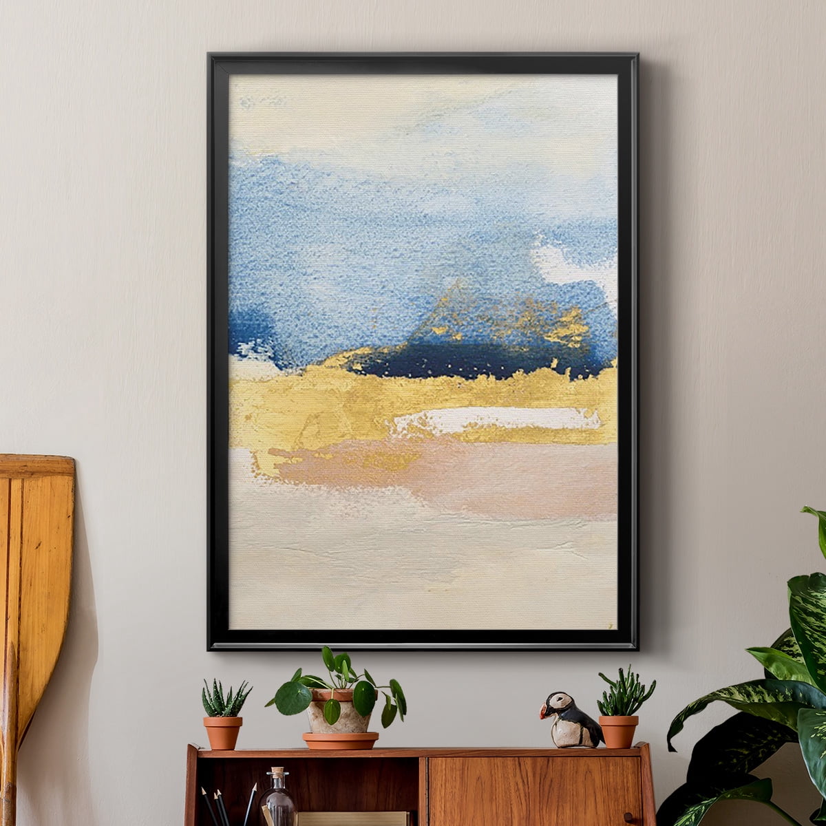 Pampa II Premium Framed Print, in Gold, Black, or Silver - Ready to Hang