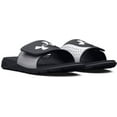 thumbnail image 4 of Under Armour Men's Ignite Pro Slides Black/White/Black - 3026023-003, 4 of 5