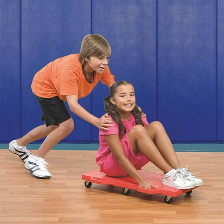 Spectrum 2-Person Scooters, Green and Yellow, Set of 2