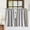 Grey-27"W x 36"L (Pack of 2), variant on Faux Linen Kitchen Curtains 36 Inch Length Cafe Curtain Tiers For Living Room Basement Bathroom Windows Country Rustic Small Short  Set Of 2 Grey