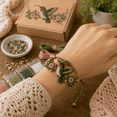 thumbnail image 5 of DIY Beaded Bracelet Making Kit, Hummingbird Themed Bead Jewelry Craft, Creative Arts Gift for Girls, 5 of 7