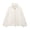 White, variant on Ruimatai Women's Spring Summer Casual Loose Fit Fleece Lapel Pocket Zipper Jacket Outerwear Polyester