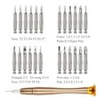 thumbnail image 6 of TeqHome Precision Screwdriver Set Multi Pocket 25 in 1 Precision Wallet Kit for Mobiles Tablet PC, 6 of 6