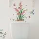 thumbnail image 4 of Calcomanías de plantas y flores Injueey PVC Mural de fondo Decoración de sala de estar, 4 of 6