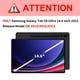 thumbnail image 2 of Funda ChiToMa para Samsung Galaxy Tab S9 Ultra 14.6 pulgadas 2023 con soporte para S Pen, 2 of 9