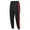 Red, variant on Men Hip Hop Pants Casual Spliced Solid Color Track Cuff Lace Up Workout Pants