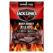 (3 pack) Jack Link's 100% Beef Wild Heat Beef Jerky 5.85oz Resealable Bag
