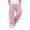 Pink, variant on Gtoiithly Mens Solid Cargo Jogger Pants, Elastic Drawstring Waist Loose Wide Leg Sweatpants, Multi Pocket Casual Street Fashion Long Trousers Pink XL