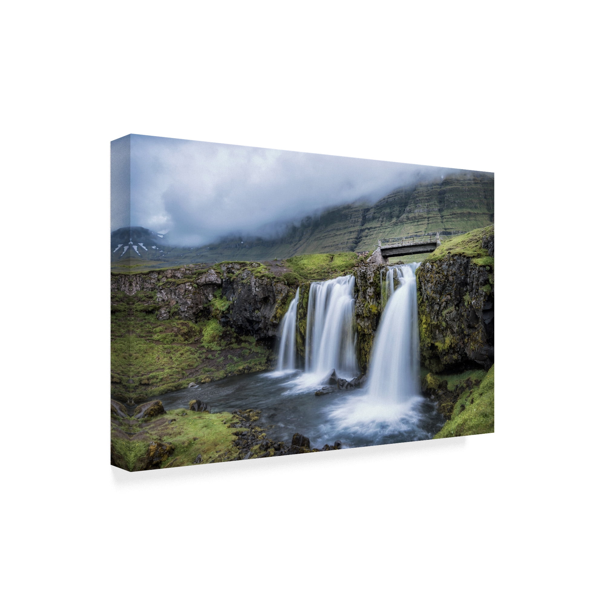 Trademark Fine Art 'Troll Bridge' Canvas Art by Danny Head