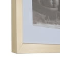 thumbnail image 3 of 1-1/8" Polystyrene Modern Picture Frame by WholesaleArtsFrames-com 14x18 313 Series Pewter Silver Made In USA, 3 of 5