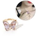 thumbnail image 2 of Bague Papillon Mode Simple en Acrylique pour Femmes, 2 of 10
