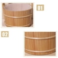 thumbnail image 3 of Seau et Louche de 1 Gallon & Accessoire de SPA Fait Main, 3 of 8