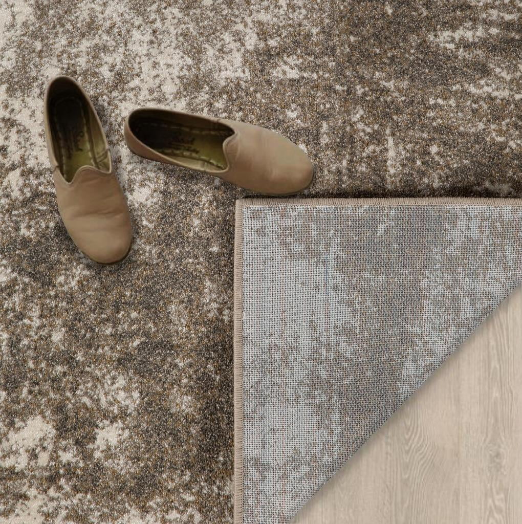 Luxe Weavers Euston Collection Abstract Area Rug 7680 Beige 2x3