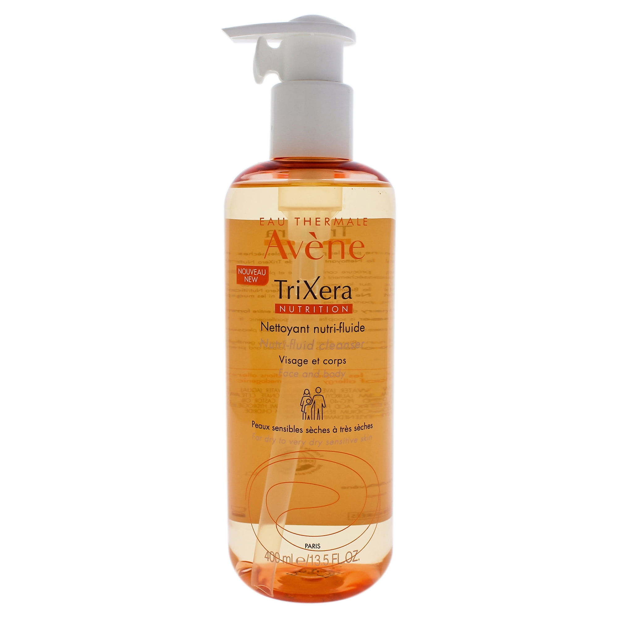 Trixera Nutri-Fluid Cleanser by Avene for Unisex - 13.52 oz Cleanser
