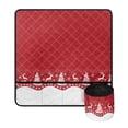 thumbnail image 2 of HELLHERO Christmas Sewing Machine Mat Storage Pockets Ugly Sweater Christmas Design Sewing Machine Mats with Storage Cylinder for Woman Gifts Household, 2 of 5