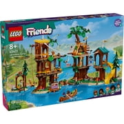 LEGO Friends Adventure Camp Tree House Building Toy - Pretend Play Toy Figures & Playsets for Girls & Boys, Ages 8+ Years - With 5 Mini Dolls & 5 Animal Figures - Gifts for Kids - 42631