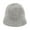 Grey, variant on Prolriy Winter Hats for Women Autumn/Winter Solid Color Warm Ear Big Head Waist Water Bucket Knitted Woolen Hat Bucket Hat Cloche Hat Beige