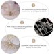 thumbnail image 3 of 1Pair Crystal Shoe Buckles Wedding Shoe Accessories Artificial Shoe Buckles, 3 of 4