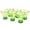 Green, variant on Yalilong 9 oz Stemless Martini Glasses Set of 6, Heavy Base Stable Cocktail/Drink/Juice/Margarita Glasses, Reusable Acrylic Drink Cups, BPA-Free, Shatter Proof, Dishwasher Safe (Multicolor)