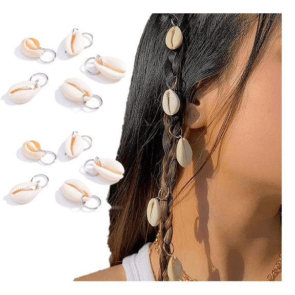 Yoyauz 10PCS Braided Accessories, Women's Braid, Bosimilian Style Dreadlocks Accessories Braided Accessories Cuff Clips Braided jewelry ornament woven
