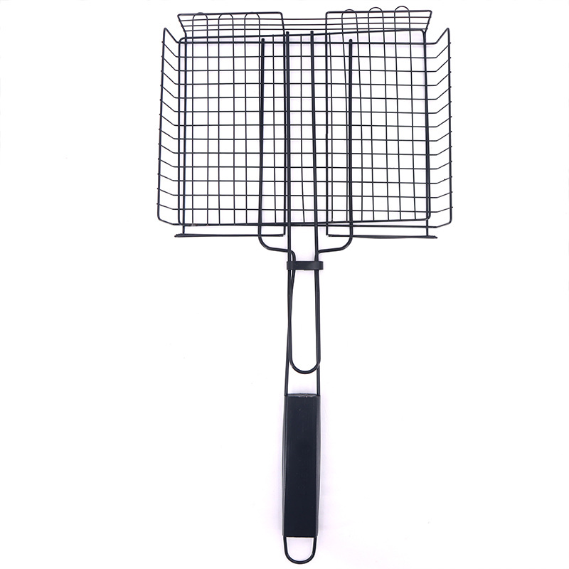 Biguy Grill Basket, Fish Grill Basket, Rustproof Stainless Steel BBQ