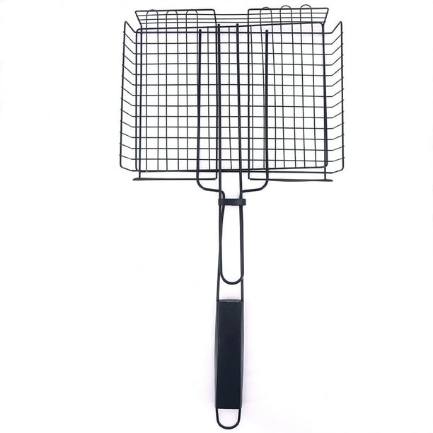 Biguy Grill Basket, Fish Grill Basket, Rustproof Stainless Steel BBQ