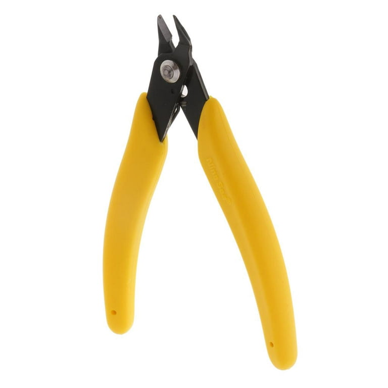 12 Pcs Flush Cutter Pliers Wire Cutters 4.92 Inch Diagonal Cutters