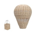 thumbnail image 2 of Woven Hot Air Balloon Handcrafted Exquisite Details Rattan Weaving Decoration for Kids Room Party Photo Prop, 2 of 10