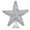 Silver, variant on Miluhome Christmas Tree Topper Silver 7.48'' Xmas Glitter Star Treetop Topper for Christmas Decoration