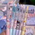 thumbnail image 3 of 6pcs, High-value ST Push Pen, Neutral Pen For School Students, Zebra Clip, Back To School, School Supplies, Kawaii Stationery, Colors For School, Stationery, Writing Pens, 3 of 5