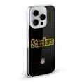 thumbnail image 2 of Head Case Designs NFL Pittsburgh Steelers Logo Distressed Look Soft Gel Case for Apple iPhone 13 Pro, 2 of 7